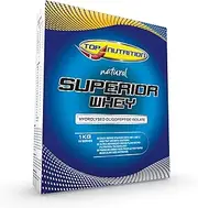 Top Nutrition Natural Superior Whey Protein Isolate Powder WPI Low Carb 1kg 33 Serves (1kg, Chocolate)