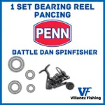 備件捲軸組 PENN BATTLE 和 SPINFISHER 迷你軸承釣魚竿備件起重機激光輪軸承轉子小齒輪驅動齒輪