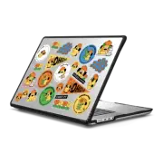 MacBook Pro 16-inch (M1 - M4) Impact Case Sticker Laptop Case