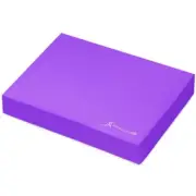 Mat and Knee Pad Purple 15.5 in Exercise Balance Pad Non-Slip Cushioned Foam