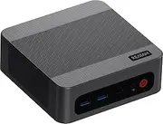 Reatan S6 Mini PC Intel Core i5 12450H(8C/12T,Turbo 4.4GHz), 16GB DDR4 512GB 3200 MHz NVMe SSD Gaming PC, 4K Triple Display, Mini Desktop Computer, WiFi6/BT5.2