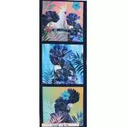 Patchwork Quilting Sewing Fabric Botanical Birds B Panel 40x110cm