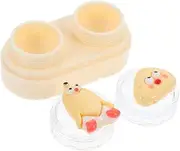 [Healeved] Cute Case with Drawer Style Design Portable and Convenient Plastic Storage Container Travel Accessories