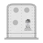 Creative Grids Machine Quilting Tool – Shorty – CGRQTA1 Made in USA, Non-Slip