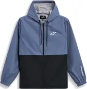 Alpinestars Speeder Textile Jacket, black-blue, Size L for Men Black Blue