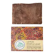 Australian Natural Soap Company Lemon Myrtle Leaf Soap