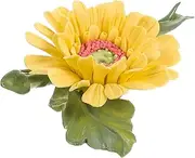 Ciieeo Ceramic Daisy Incense Holder for Sticks Decorative Flower Design Aroma Tray for Home Office Tearoom Elegant Desktop Incense Burner Easy to Clean