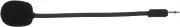 Microphone Replacement, Plug and Gaming Noise Reduction Gold Plated Socket Removable Microphone Replacement Bending 2.5 Mm for Gaming Headsets