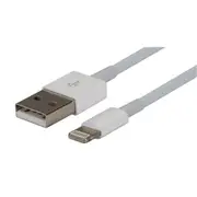 Dynamix C-IP5-3 USB 2.0 to Lightning Cable - 3m for Apple iPhone 5 / 5c / 5s / 6 / 6s / 7 - iPad 4 / Air / Air2 - iPad mini / mini 2 / mini 3 - Not MFI Certified [C-IP5-3]