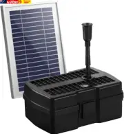 Solar Water Fountain, 4.6Ft Bird Bath Feature Pond Pump Outdoor Features Fountai