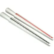 2 Heavy Duty Aluminum Ring Sizer Stick Size Tools