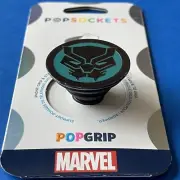 MARVEL Popsockets PopGrip: Phone Holder & Stand - ENAMEL BLACK PANTHER