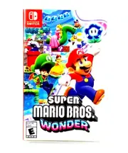 Super Mario Bros. Wonder - Nintendo Switch - Case Only/No Game/Mint