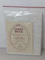 Regency Mills LINEN DUCK Evenweave Fabric 28 ct OATMEAL 18" X 18" Cross Stitch
