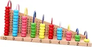 ZUNOXAZ Wooden Abacus Math Learning Compact Calculation Frame for Early Educational Play Arithmetic Cognitive Development Tool Educational