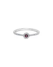 Sabrina Designs 14K 0.13 ct. tw. Diamond & Amethyst Ring