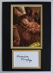 Miriam Margolyes Signed Autograph A4 photo display Harry Potter Film COA AFTAL