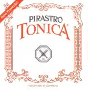 Pirastro Tonica 4/4 Violin String Set Mittel Synthetic Core Strings