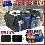 Car Boot Organiser Partition Collapsible Storage Box Trunk Bag Tool Multipurpose