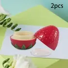 2x Cosmetic Containers Empty Cute Empty Sample Jars for Face Body Hand