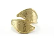 Adjustable Ring Raw brass (18.5mm 8.5US inner size) 2680