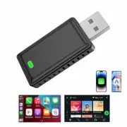 CarPlay Wireless Adapter for iPhone and Android Auto Wired to Wireless Connection Plug and Play for OEM Systems