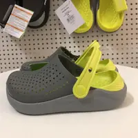 在飛比找蝦皮購物優惠-Crocs Lite Ride 男士童鞋