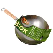 D.Line 27cm Carbon Steel Wok