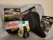 Bell bicycle accesories: Cable Lock, Gel Seat Pad, Cycle computer, Phone Holder