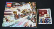 76208 INSTRUCTION BOOKLET & ORIGINAL STICKERS ONLY Set # 76208 ~ Lego Marvel ~