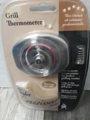 Taylor Connoisseur Series #504 grill Thermometer ( large 3'' dial) NEW