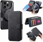 for iPhone 14 Pro Max Case MagSafe, with Detachable Magnetic Wallet (3 Card