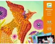 Djeco - Mythical Creatures Collage Mosaic Set
