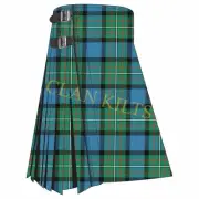 Ferguson Ancient 8-yard Scottish Handmade Traditional Tartan Kilt For Men