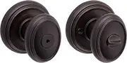 Baldwin 353CYK RDB 11P Carnaby Bed/Bath Knob, Venetian Bronze