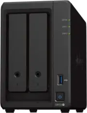 Synology DiskStation® DS723+ 2-bay; 2GB DDR4 -Up to 471/225 MB/s read/write -Up