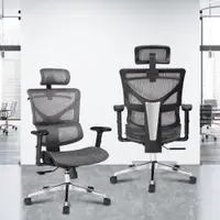 在飛比找ETMall東森購物網優惠-IDEA 烏卡商務舒適護腰人體工學電腦椅/辦公椅