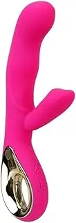 Jack Rabbit Vibrator USB Rechargeable Waterproof GSpot Sex Toy For Women Massager Wand 10 Speeds Pink