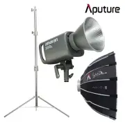 Amaran 300C RGBWW LED Video Light 300W 2500K-7500K + Light Dome Mini III + Stand