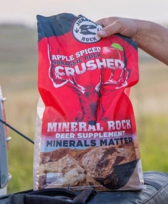 Jurassic Rock Mineral Apple Spiced Attractant 20# Bag - Deer Hunting Food Plot