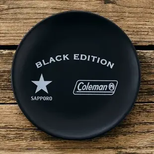 Coleman  X Sapporo 小食黑色餐盤
