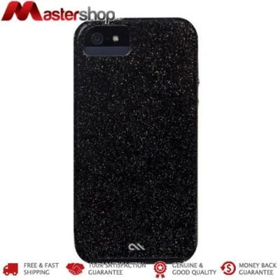Case-Mate Sheer Glam Case suits iPhone SE 1st Gen / 5S / 5 - Noir / Clear Bumper