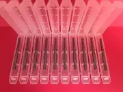 SOLID CARBIDE END MILL 7/64" DIAMETER 1/2" LOC 4 FLUTE 30 DEG HELIX 10 PACK PCS