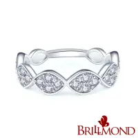 在飛比找momo購物網優惠-【BRILLMOND JEWELRY】60分18K金馬眼款鑽