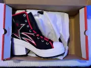 NEW CONVERSE Chuck 70 De Luxe Heel Moto GR 82 Boots Shoes A08003C M 10.5 W 12.5