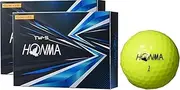[Honma] Golf Golf Balls TW-S 2021 Model, Yellow, Set of 2 Dozen (24)