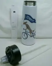 Bark & Brew 24oz Stainless Steel Water Bottle Temple Coffee