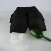 Patio Umbrella Base Weight Bag with Handles Detachable Polyester Flagpole..
