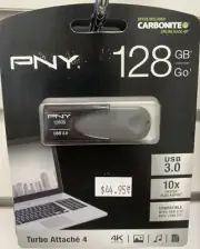 PNY Usb 3.0 flash drive stick 16gb 32gb 64gb 128gb Turbo Attache 4