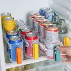 Beer Soda Can Storage Holder Kitchen Fridge Space Saver Rack Organizer